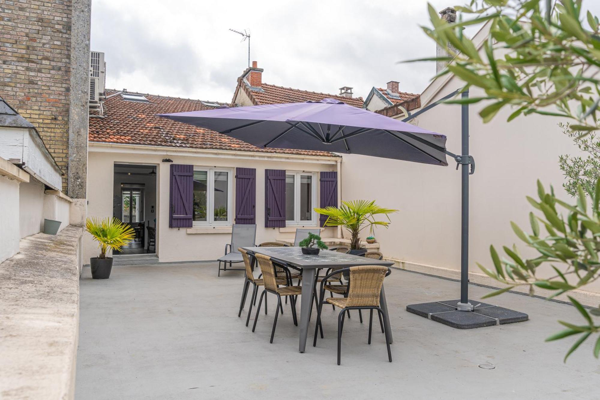 Terrasse 86 - Terrasse & Climatisation - 4-6 Personnes - Bnb Épernay Exteriér fotografie