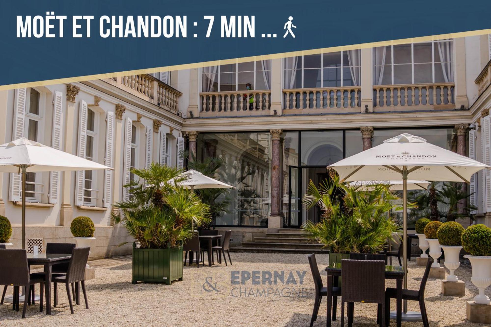 Terrasse 86 - Terrasse & Climatisation - 4-6 Personnes - Bnb Épernay Exteriér fotografie